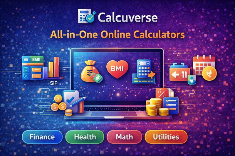 Calcuverse: The Ultimate All-in-One Online Calculation Toolkit
